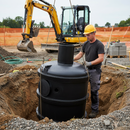 Dark Slate Gray 2800 Litre Heavy Duty Underground Water Tank for Storage