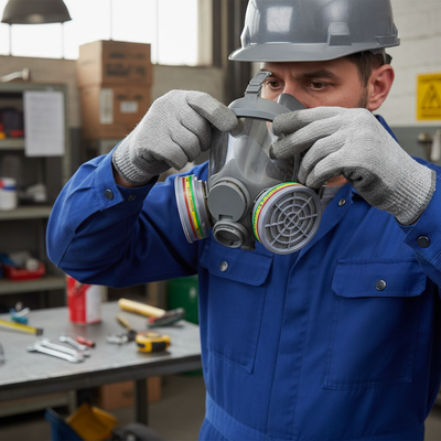 Premium ABEK1 Filtering Cartridges for Half-Masks - Pack of 2