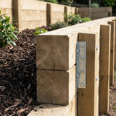 Softwood Sleepers 8ft x 8" x 4"