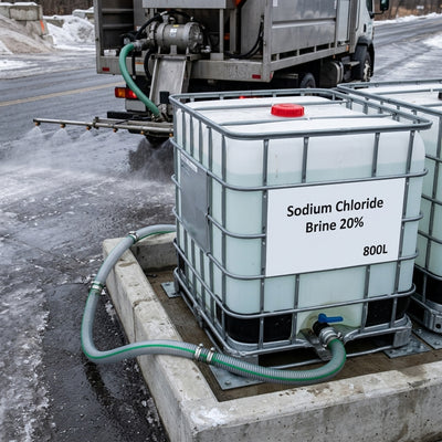 Sodium Chloride Brine 20% Liquid De-Icer – 800L IBC