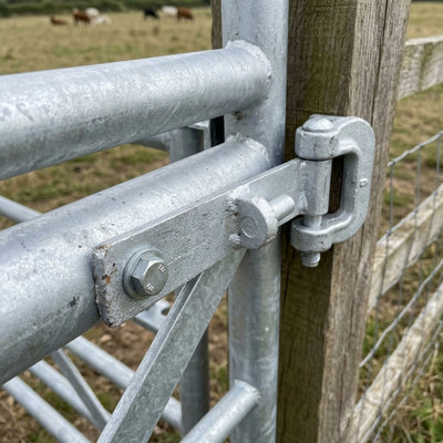 Full Length Hinge Plate for 53" Galvanised Gates