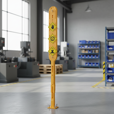 Premium Urban Sign Post - Lightweight, Durable, Recyclable Solution