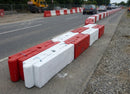 Self-Weighted Timber Log Traffic Barrier – 1000mm, 40kg, Pack of 24