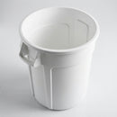 Round Polyethylene Container 166L with Ribbed Base and Handles (view 2)
