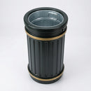 GRP Circular Fluted Open Top Litter Bin – 84 Litre (view 2)