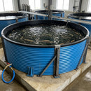 16000 litre fish farming tank – onshore live fish holding