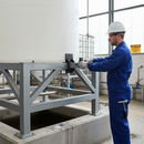 Gray Premium GRP Square Tube for Upright Posts and Rail Installation - 6m Length, Versatile Applications