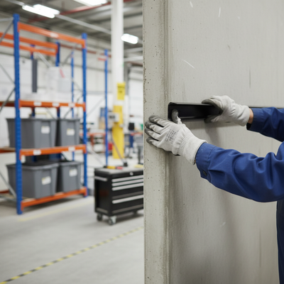 Premium 10mm Bullnose Corner Joint Trim - 40mm x 630mm - Durable Aluminium Edging