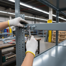 Dark Slate Gray Premium Slotted Construction Angle - 40mm x 40mm for Robust Shelving