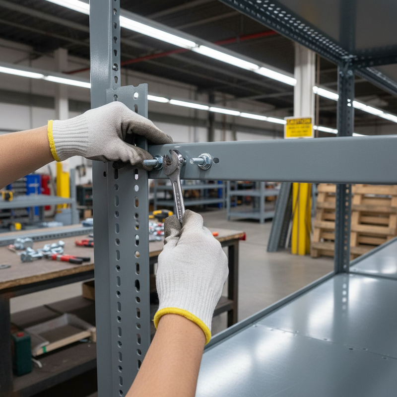 Dark Slate Gray Premium Slotted Construction Angle - 40mm x 40mm for Robust Shelving