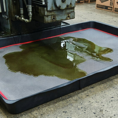 Large Spill Tray 1000 × 1500mm 18L with absorbent mat, box of 5