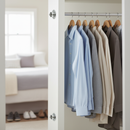 Gray Premium Chrome Deluxe Wall Socket - 25mm (Pair) for Secure Tube Holding