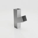 72x72mm Flush Joint Downpipe Branches — 92.5° & 112.5° — RAL 9006 / 112.5 Degrees