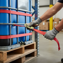 Dark Gray Premium Ratchet Tie-down Straps - 25mm Width, 1250kg Break Strength