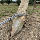 Rough Peeled Round Strainers - Pointed, 2.4m