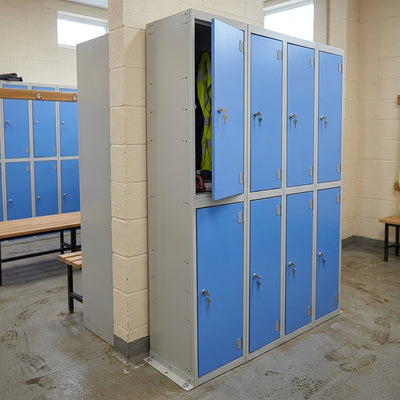 Two-Door Laminate Locker with Cam Lock, 300/450mm Depth