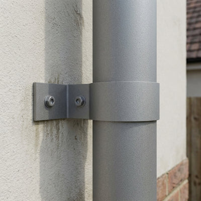76mm Aluminium Downpipe Clip – Flush Joint