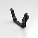 Moulded Ogee Gutter Fascia Bracket 125 x 100mm — Textured Black