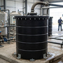 6000 Litre Vertical Open Top Water Tank, UV-stabilised Polyethylene