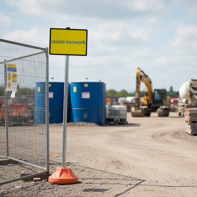 Premium 600 x 450mm Q-Sign for Road Traffic and Street Use