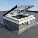 Flat Glass Electric Ventilation Rooflight 1000x1000mm