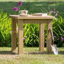 Wooden Side Table - Compact Design