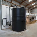 Dim Gray Tall Heavy Duty 3000 Litre Molasses Storage Tank