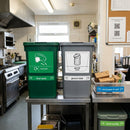 Recycling Bin Stickers – Colour-Coded Waste Segregation Labels