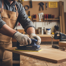 Dim Gray Premium Sanding Sheets Clamp 93mm X 230mm 60 Grit (Pack of 10)