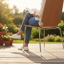 Premium 28mm Round Rubber Furniture Feet Tip Caps - Durable Floor Protectors for Tables and Chairs, Pack of 4