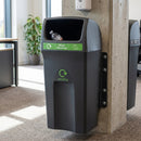 100 Litre Recycling Bin with Hooded Lid