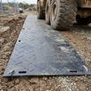 Heavy-duty access mat 2400 × 1200 × 15mm recycled HDPE 44kg