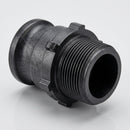 4" NPT Male Cam Lever Adaptor, Glass-Filled Polypropylene (view 2)