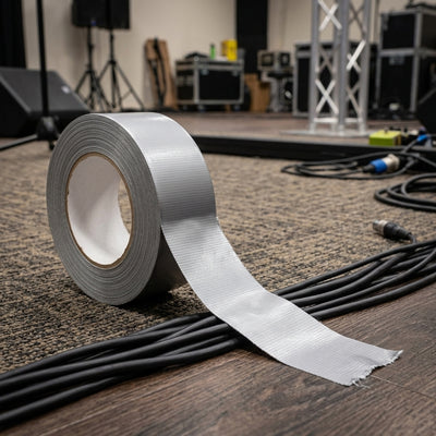 100mm Silver Gaffer Tape - 50m