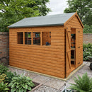 Apex Workshop Shed 12mm Shiplap Cladding