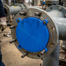 8" Class 300 Flange Stud Hole Insert - Blue LDPE (view 2)