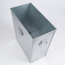 84 Litre galvanised steel bin liner with handles (view 2)