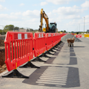 Light Gray Premium Chapter 8 Road Safety Barrier with Incredible Strength