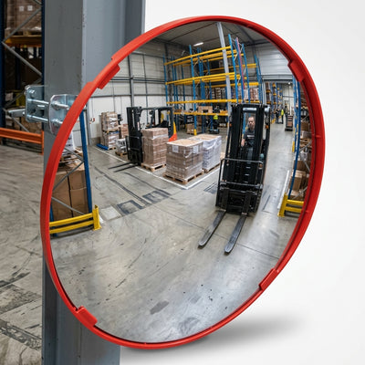 400mm Diameter Convex Safety Mirror with Polymir Optics