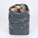 20" x 30" Dark Grey Rubble Sack 300 Gauge - 100 Per Box (view 2)