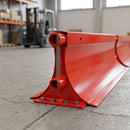Heavy Duty Steel Barrier - 1.5m Section - Red