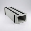 Aluminium Coping Fixing/Joint Brackets 1500mm Centres — RAL 7035