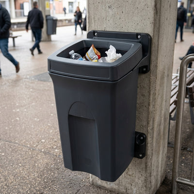 100 Litre Open Top Recycling Bin MDPE