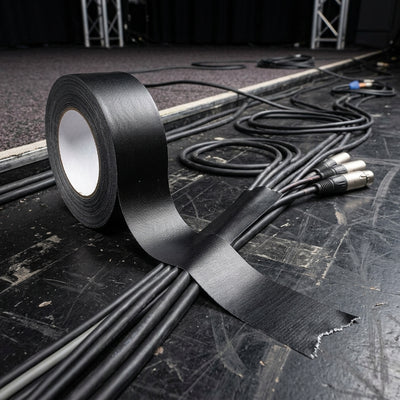 100mm Black Gaffer Tape - 50m
