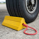 Yellow Aircraft Tyre Stop Block 175 x 160 x 500mm