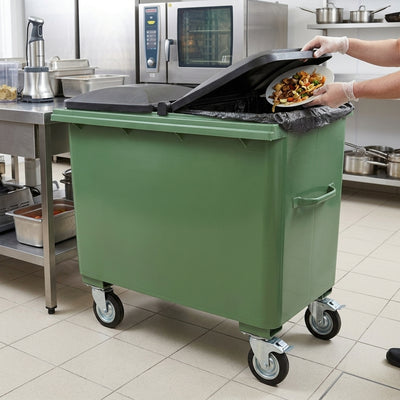 500 Litre wheeled bin – durable waste container