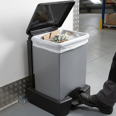 45 Litre Plastic Fire Retardant Sackholder with Pedal