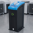 82 Litre Midi Recycling Bin Confidential Waste Slot