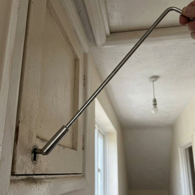 Extended Loft Hatch Key 950mm with 8mm Square Drive