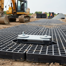 Dark Slate Gray Heavy Duty Metal Reinforcement Connector Plates for Ground Mats